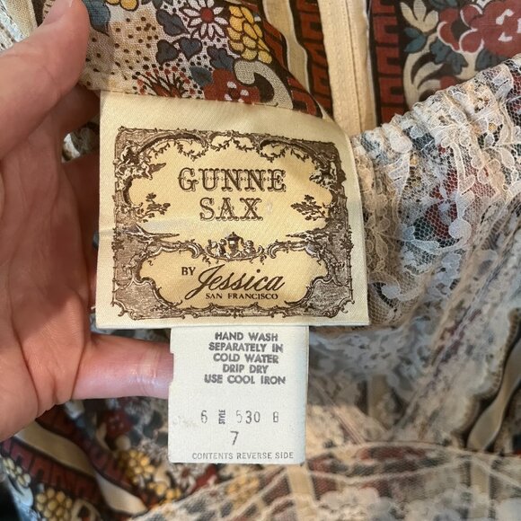 Gunne Sax Vintage Dress - Picture 3 of 9